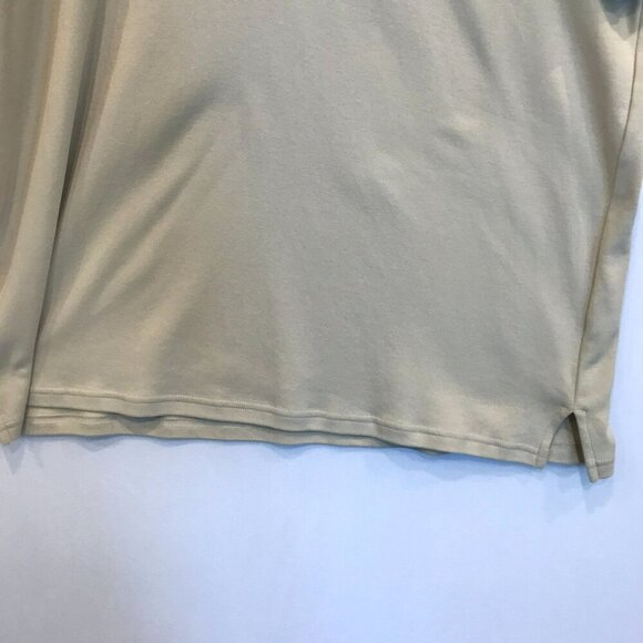 Apt. 9 Men's 3-Button Golf Polo Shirt Size XXL in Tan Activewear Short Sleeve - Picture 5 of 13